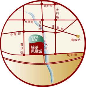 銘基鳳凰城配套規(guī)劃圖