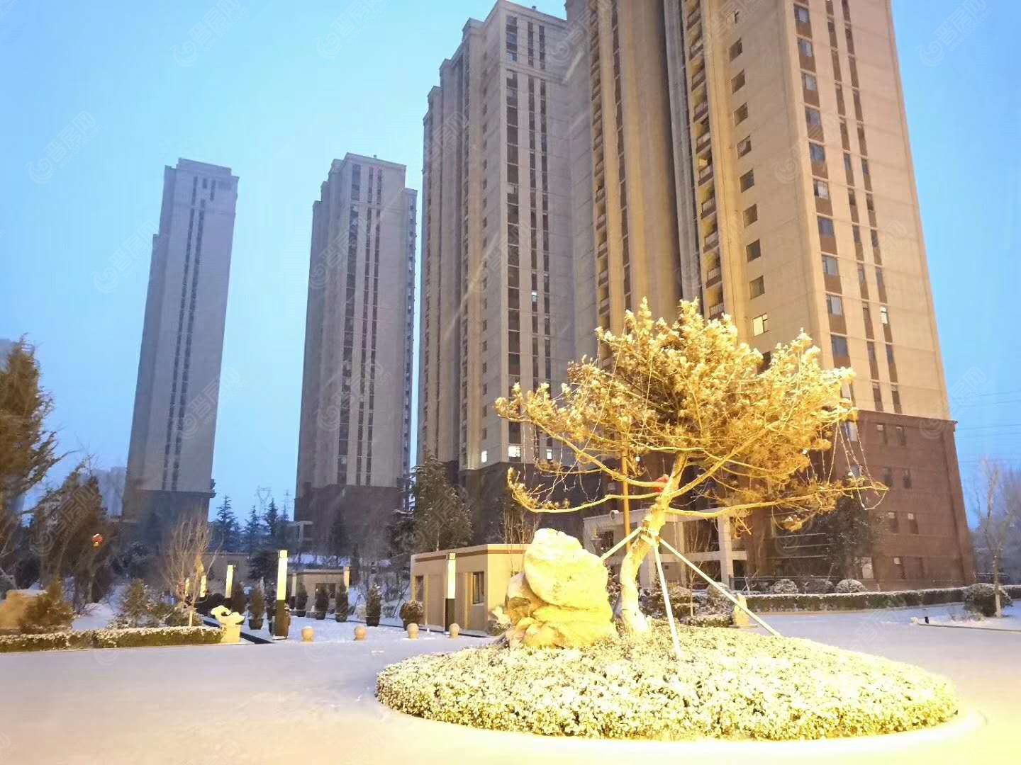 皇城新區(qū)雪中美景2