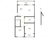 栖凤小区三室两厅一卫110.5平米住宅出售