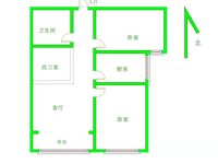 中原盛世城2室2厅1卫86.98平米住宅出售