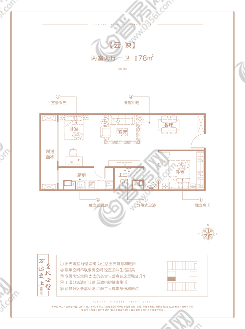 萬達廣場戶型圖